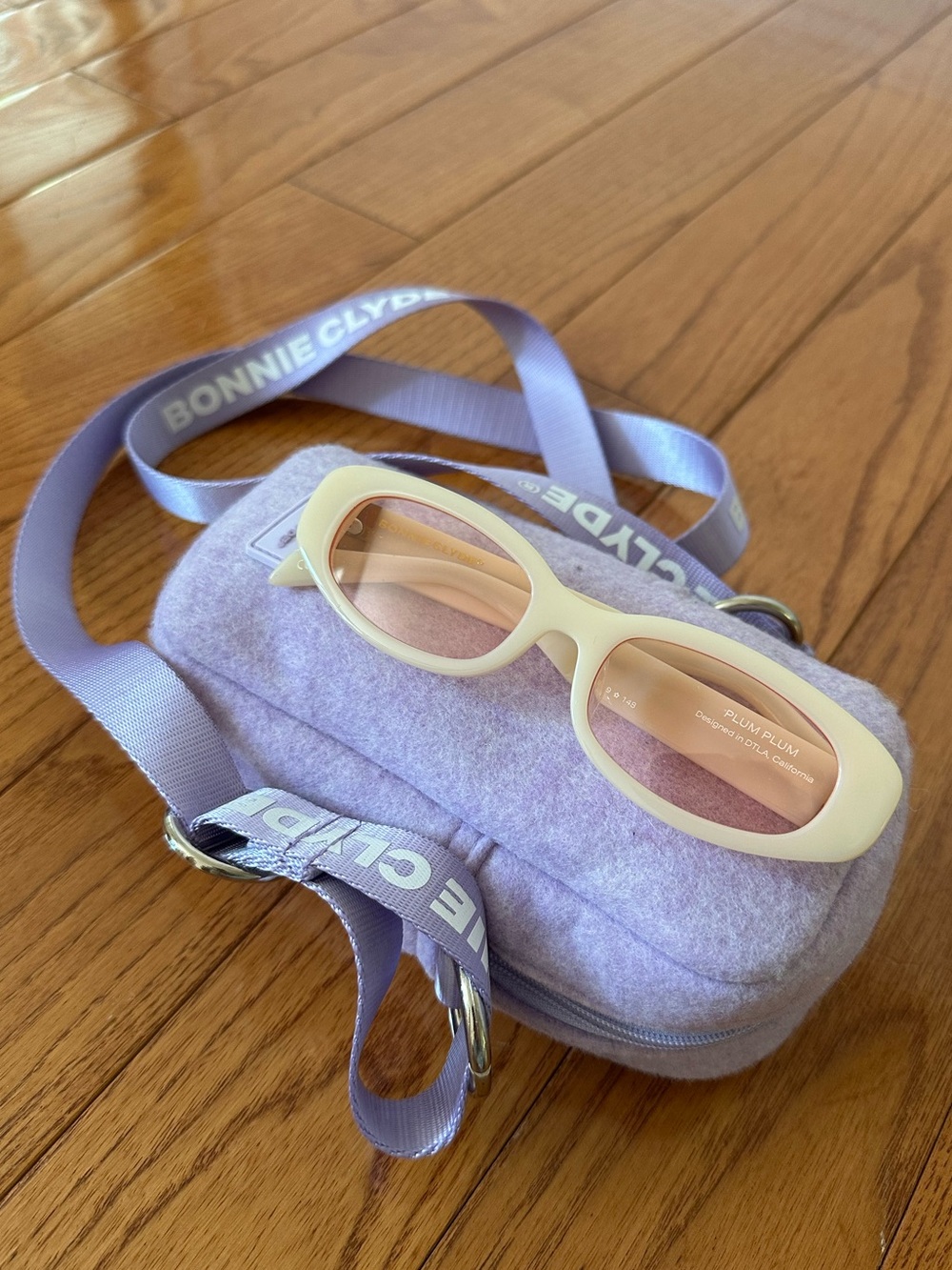 Bonnie Clyde Pink Plum Plum Sunglasses